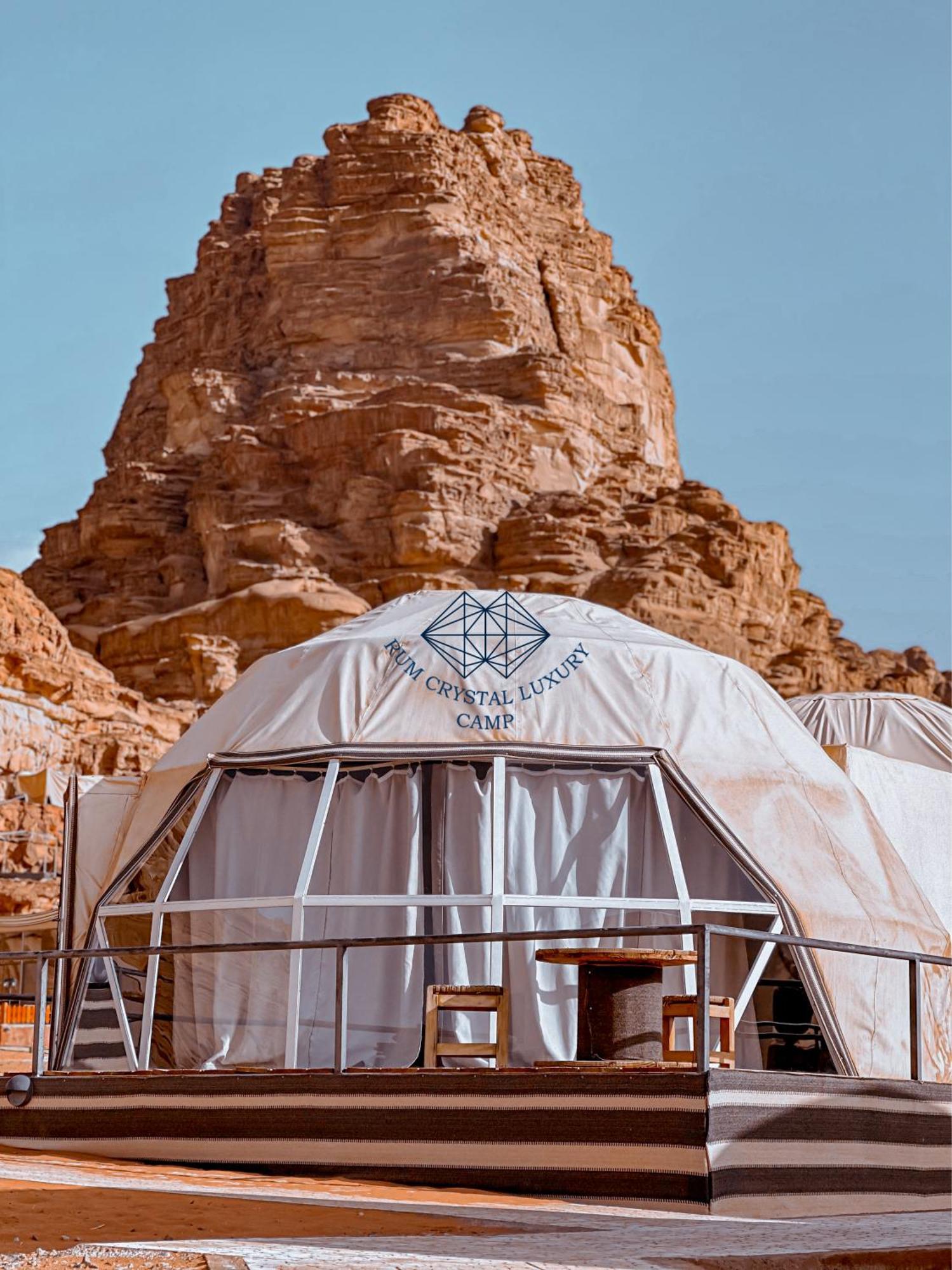 Rum Crystal Luxury Camp ワディ ・ラム エクステリア 写真