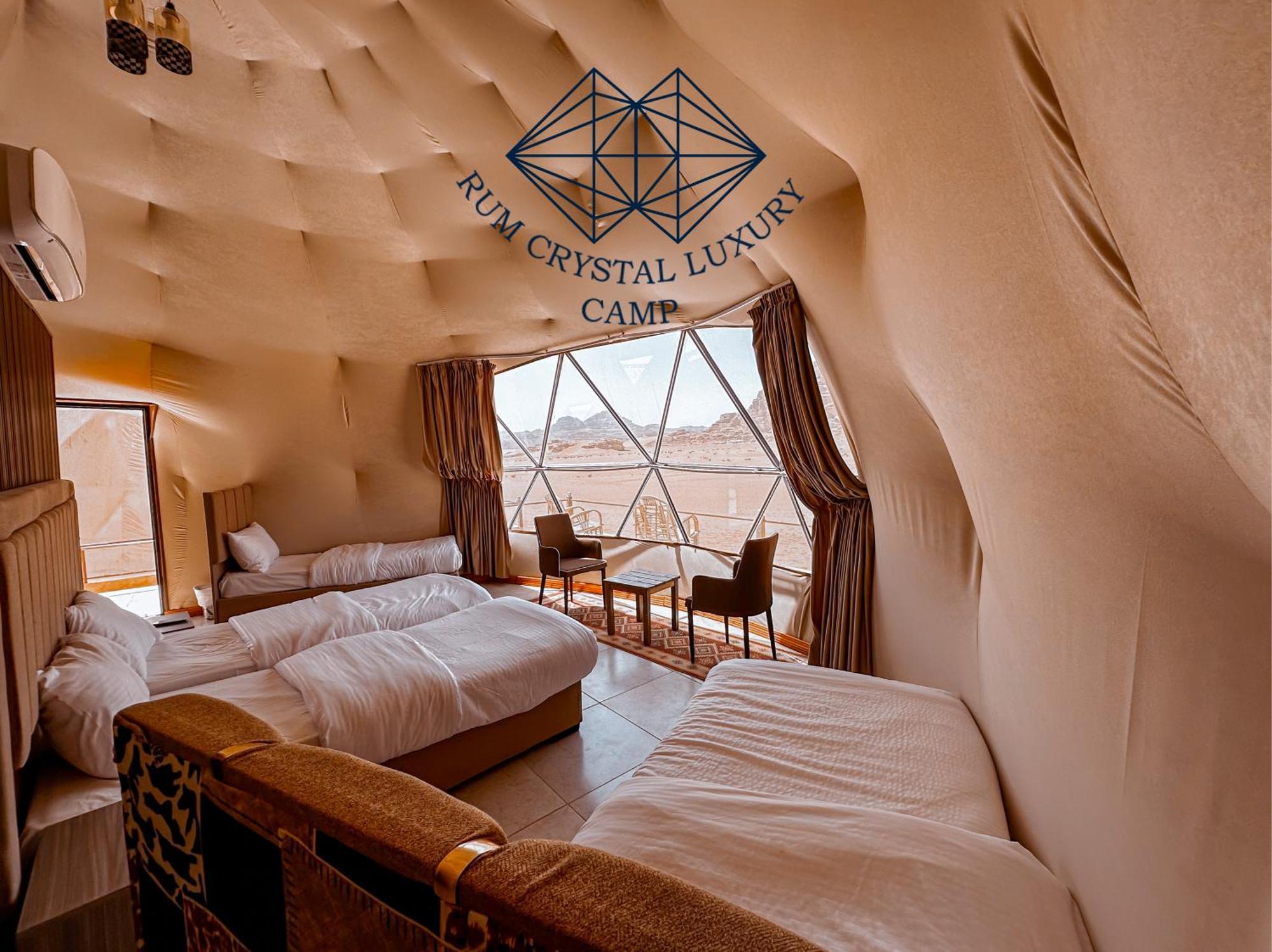 Rum Crystal Luxury Camp ワディ ・ラム エクステリア 写真