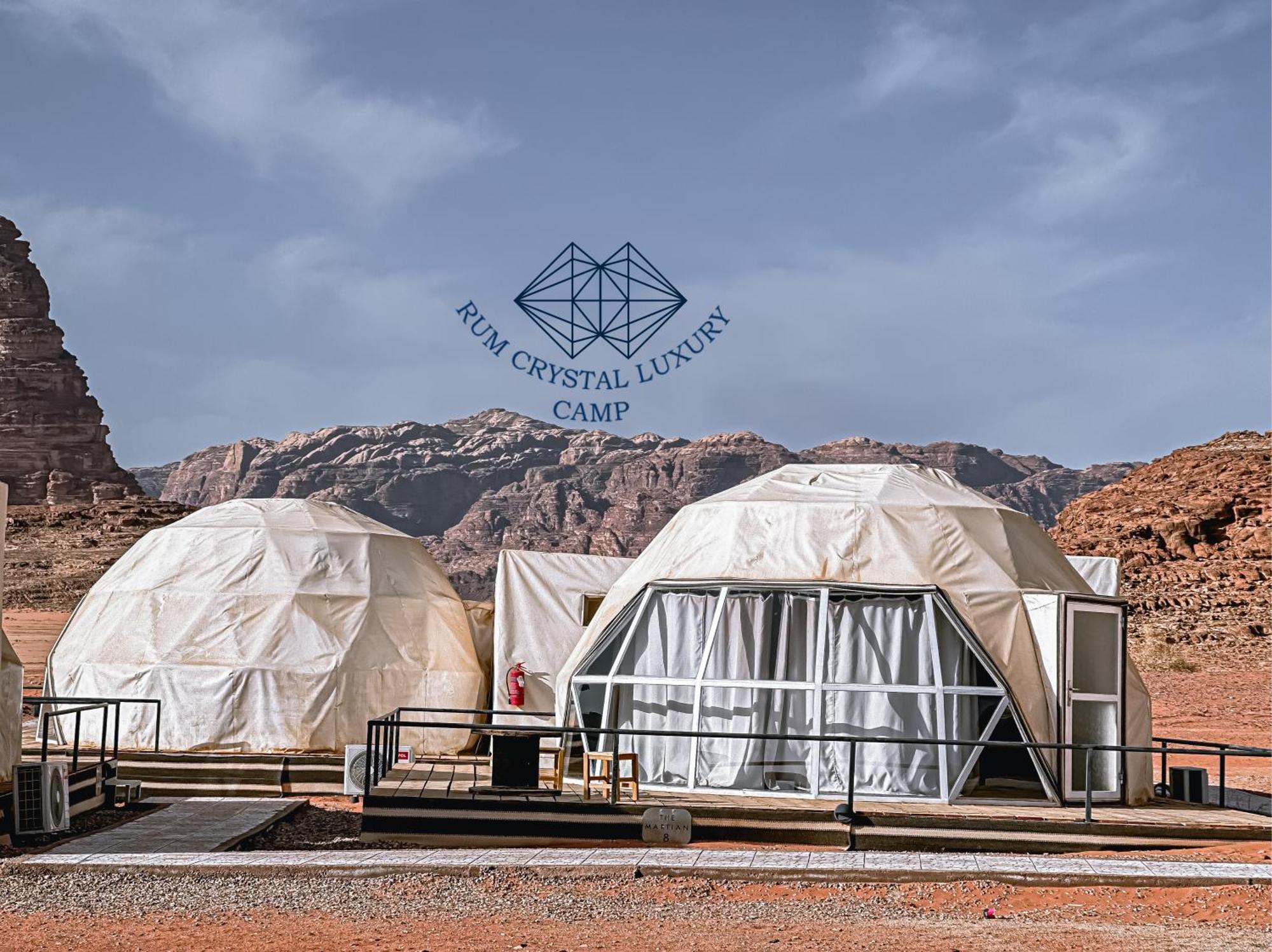 Rum Crystal Luxury Camp ワディ ・ラム エクステリア 写真