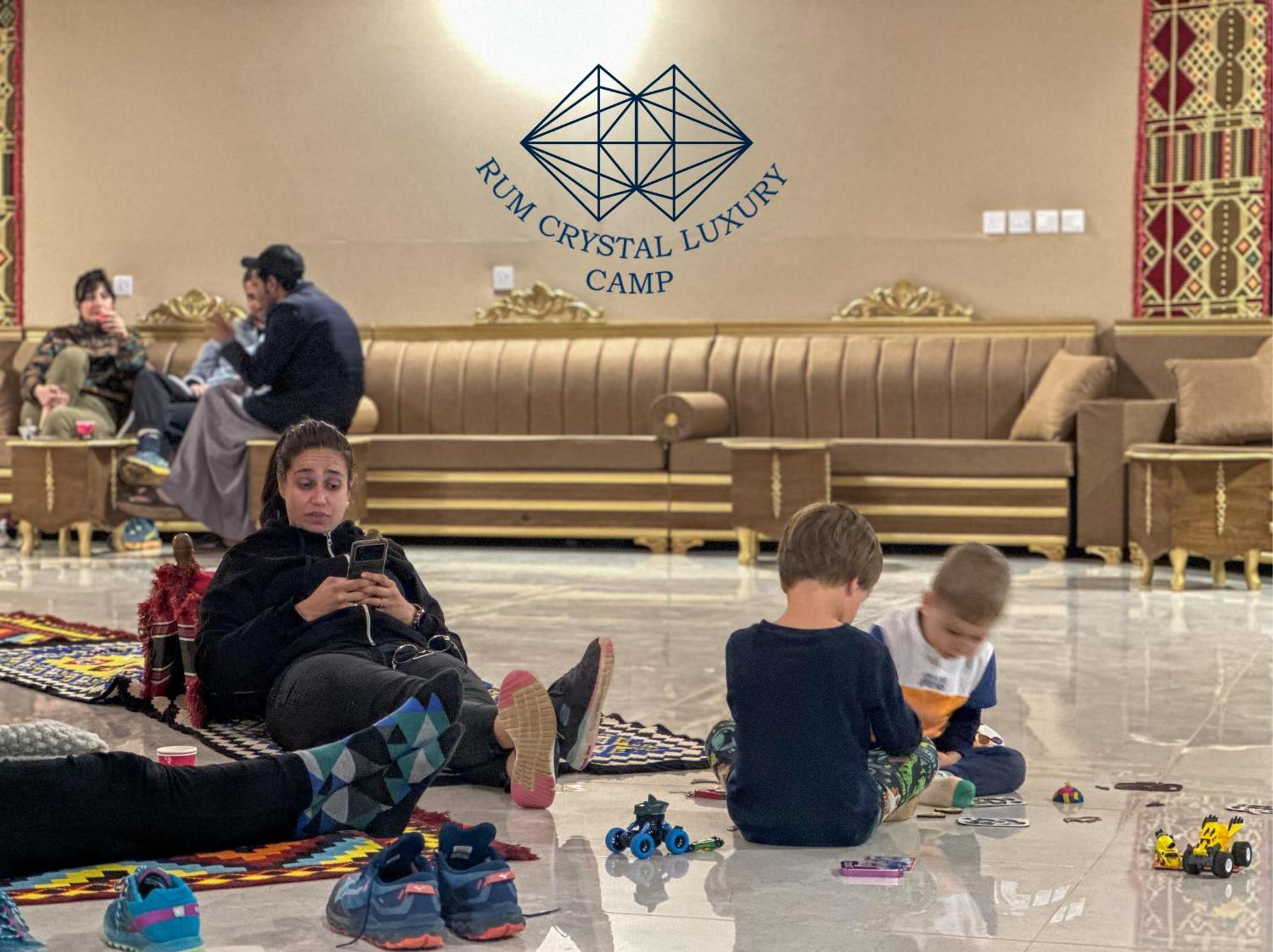 Rum Crystal Luxury Camp ワディ ・ラム エクステリア 写真