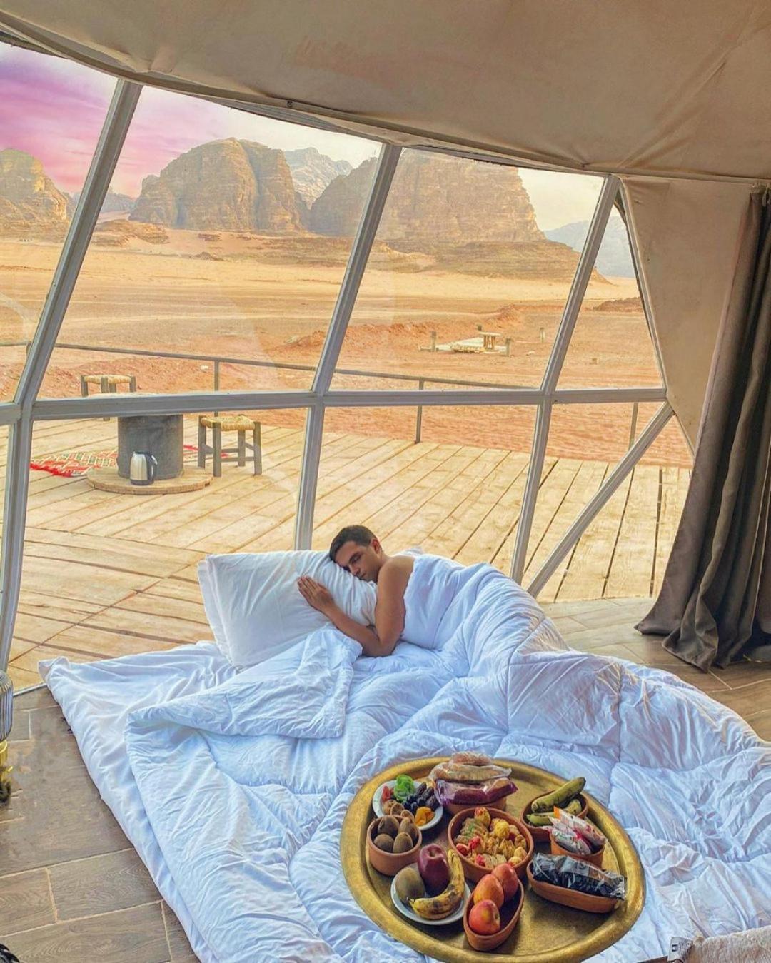 Rum Crystal Luxury Camp ワディ ・ラム エクステリア 写真