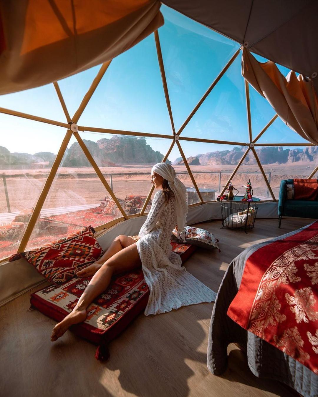 Rum Crystal Luxury Camp ワディ ・ラム エクステリア 写真